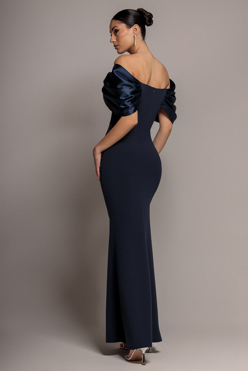 open lace back dress Bebe Women's Tiered Plunge Neck Lurex Midi Dress main image 1