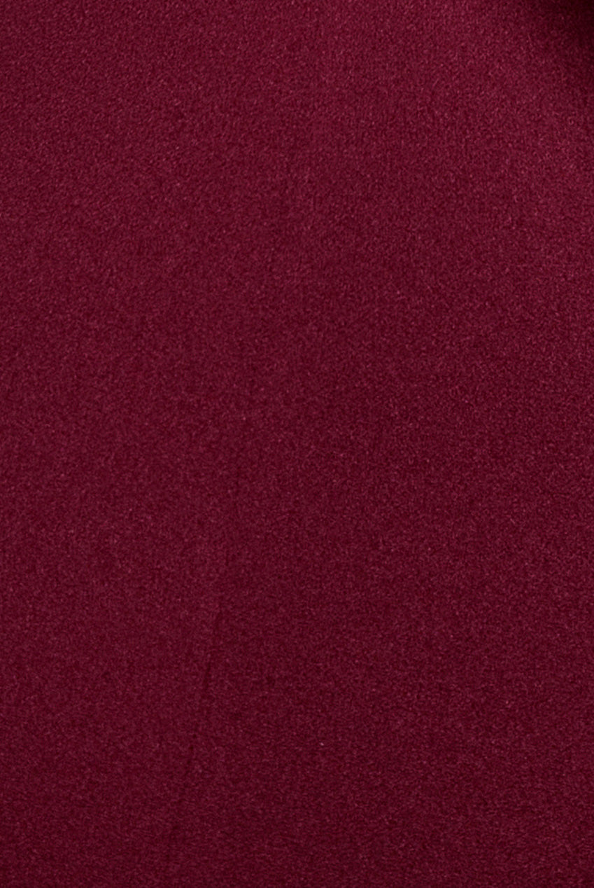 Multiway Bow Velvet Satin Sweetheart Maxi Dress - Burgundy DR5078