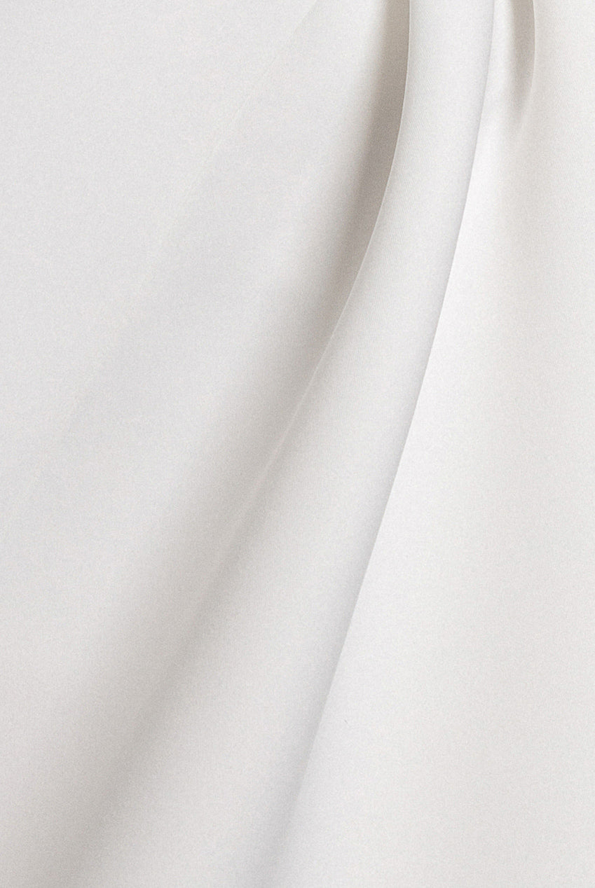 Corset Fit And Flare Halter Neck Skater Mini Dress - White DR5107