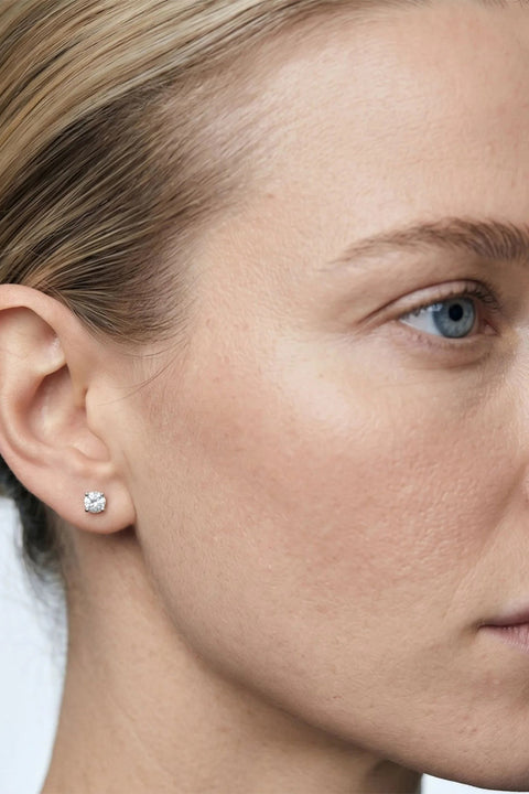 Enso Stone Stud Earrings by Uchi & Soto