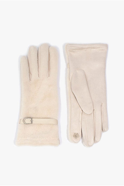 Cream - Evie Glove - Cream by Pia Rossini