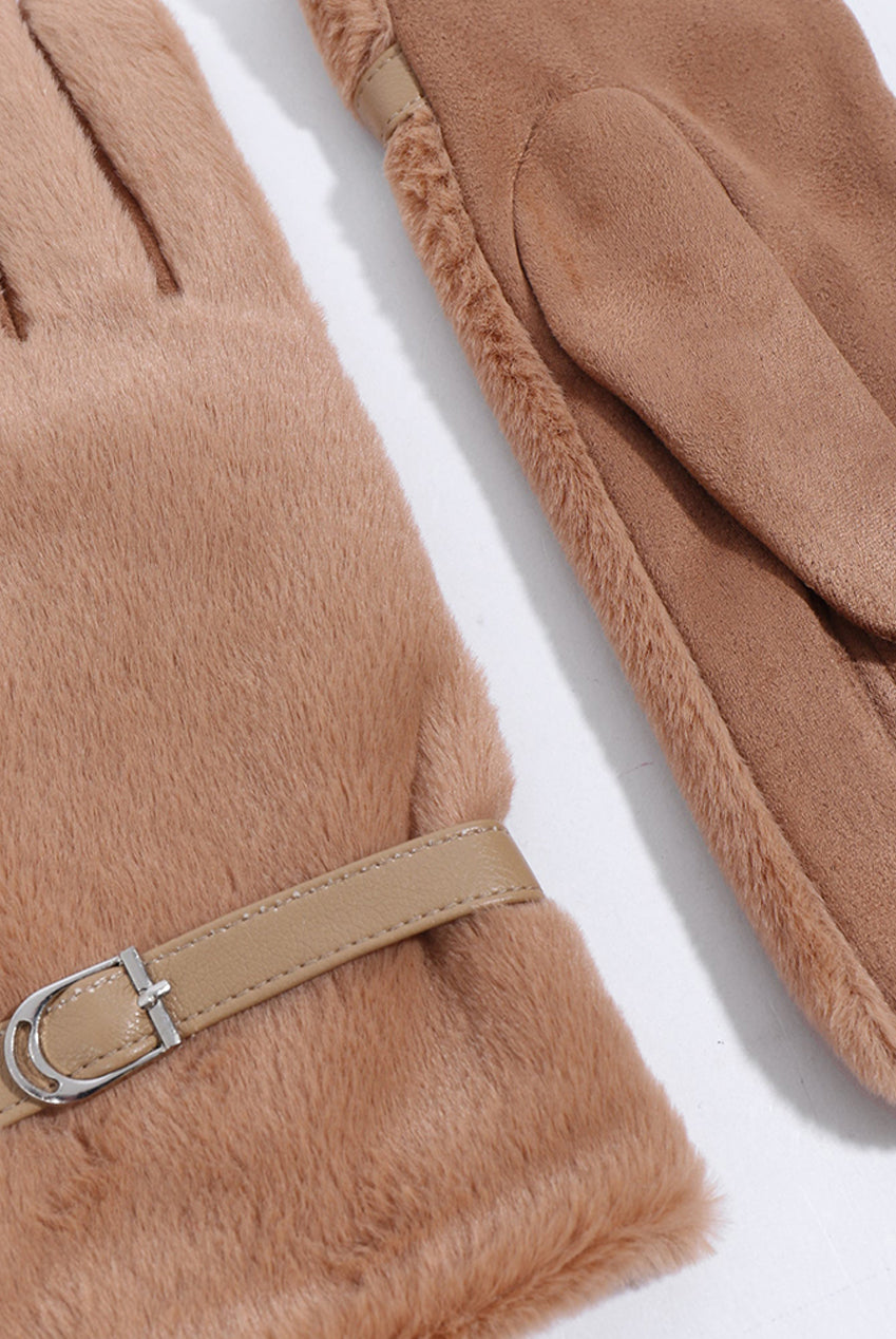 Evie Glove - Camel EVI001-BRO012