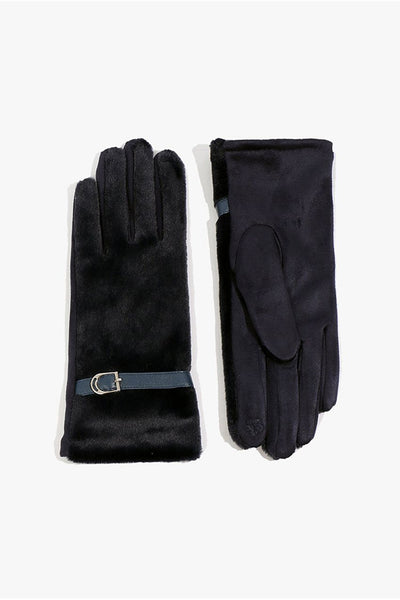 Navy - Evie Glove - Navy by Pia Rossini