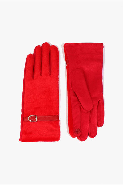 Red - Evie Glove - Red by Pia Rossini