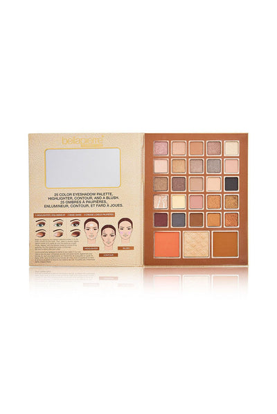 Nude - Face And Eye Book - Nude by Bellapierre