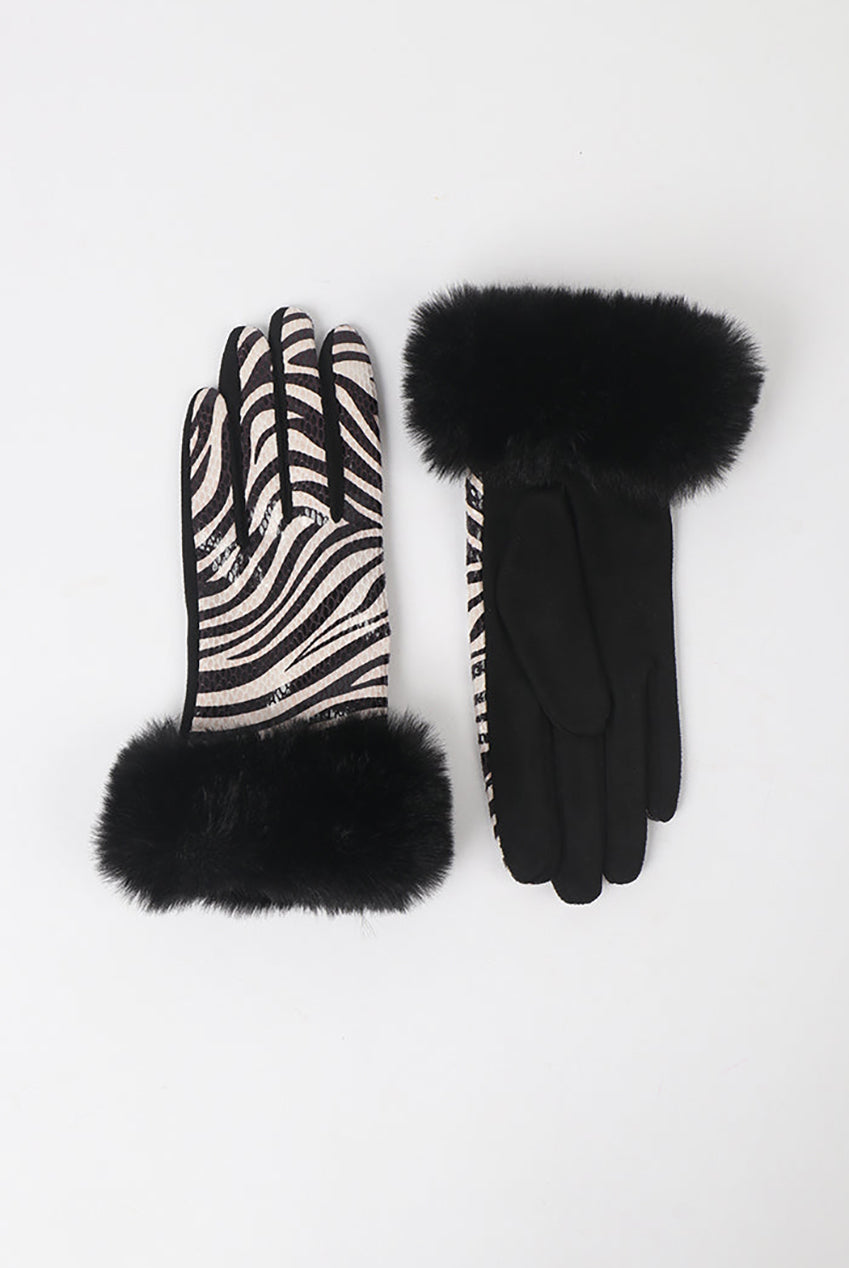 Finley Glove - BlackWhite FIN001-BLA033