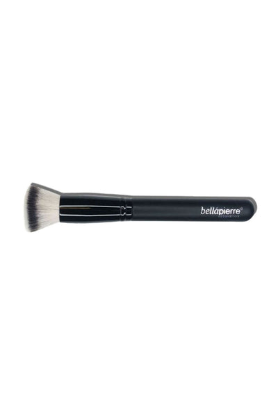 Black - Flat Top Foundation Brush by Bellapierre