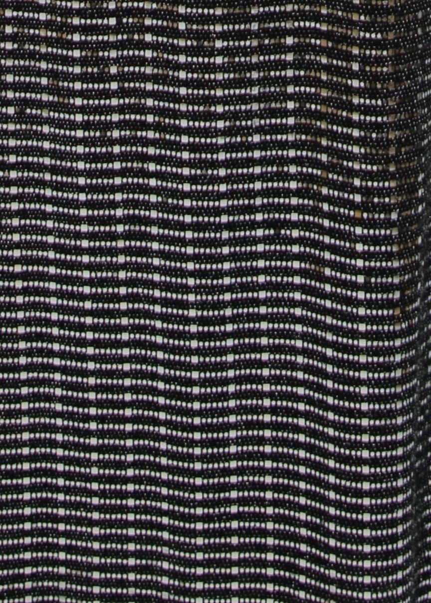 Metallic Sequin Full-Length Silhouette Fit Maxi Dress AV-IMD2607BLK