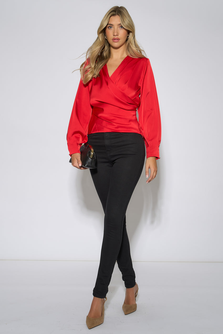 Black Stretch Slim Fit Casual Jeggings GL2264