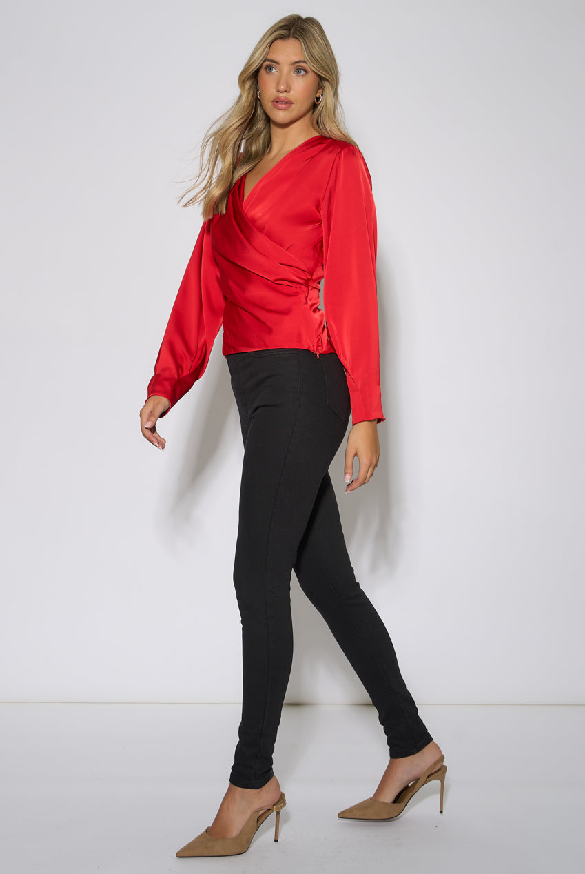 Black Stretch Slim Fit Casual Jeggings GL2264