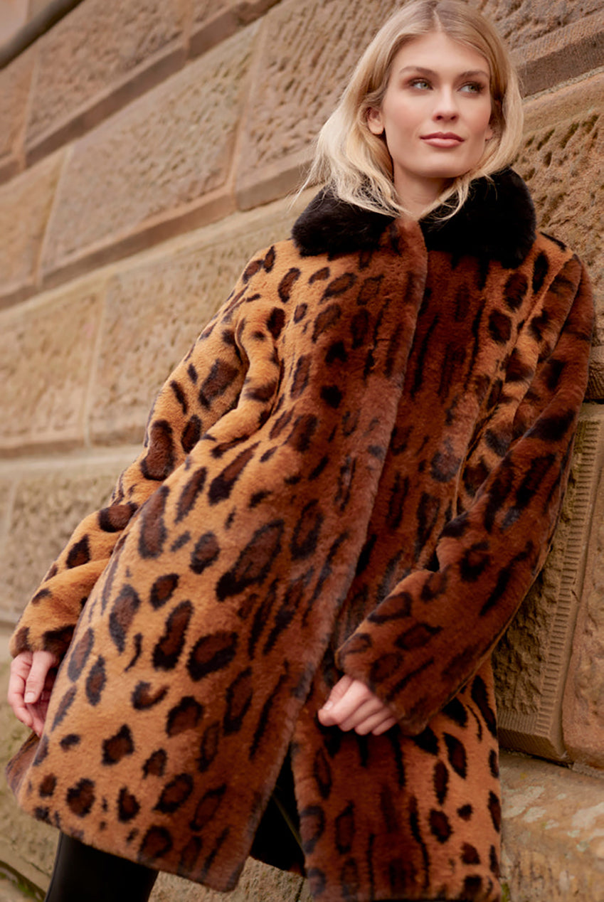 Gigi Coat-  Leopard GIG002-ANI005