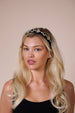 Heart Embellished Headband In Black by SVNX