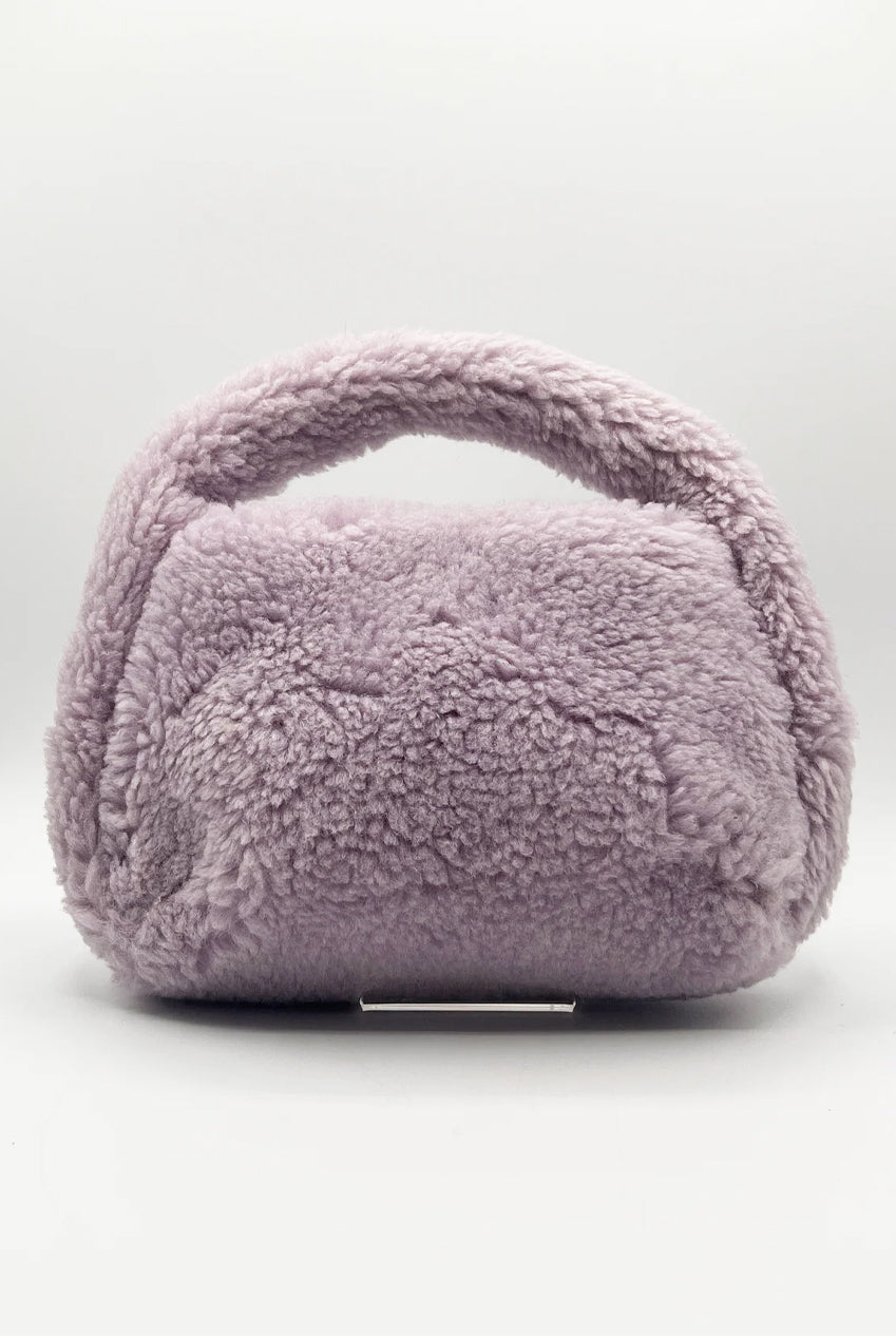 Borg Grab Bag In Purple HB323703