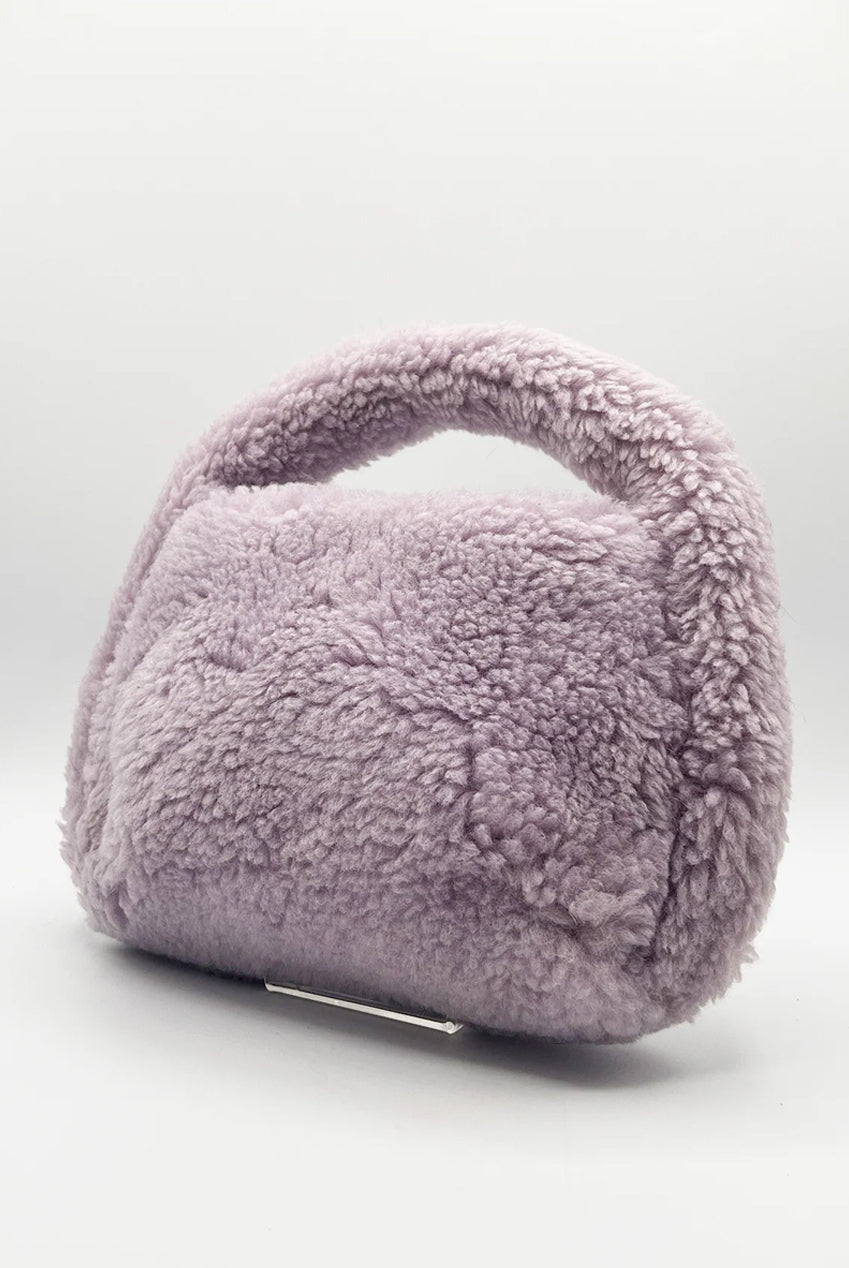 Borg Grab Bag In Purple HB323703