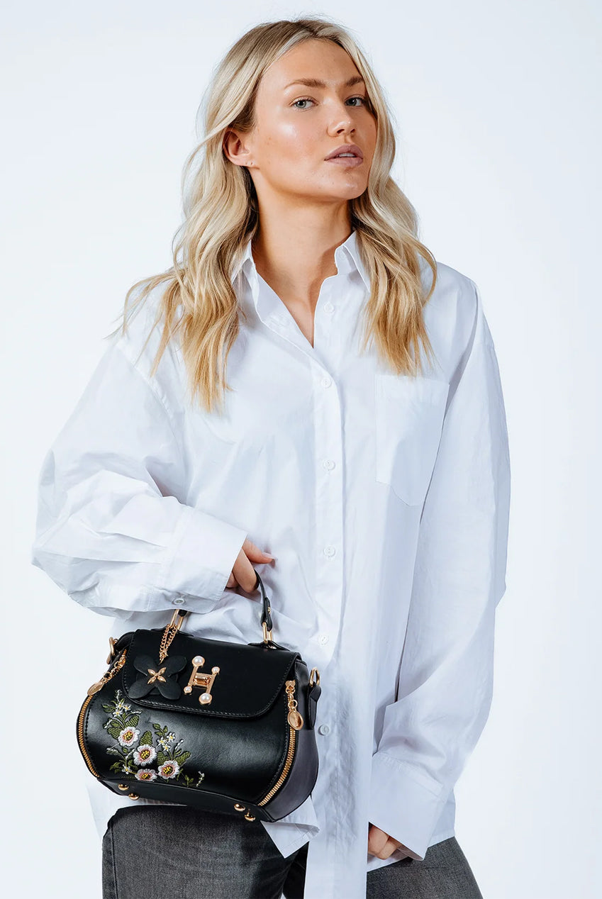 Embroidered Crossbody Bag HB326102