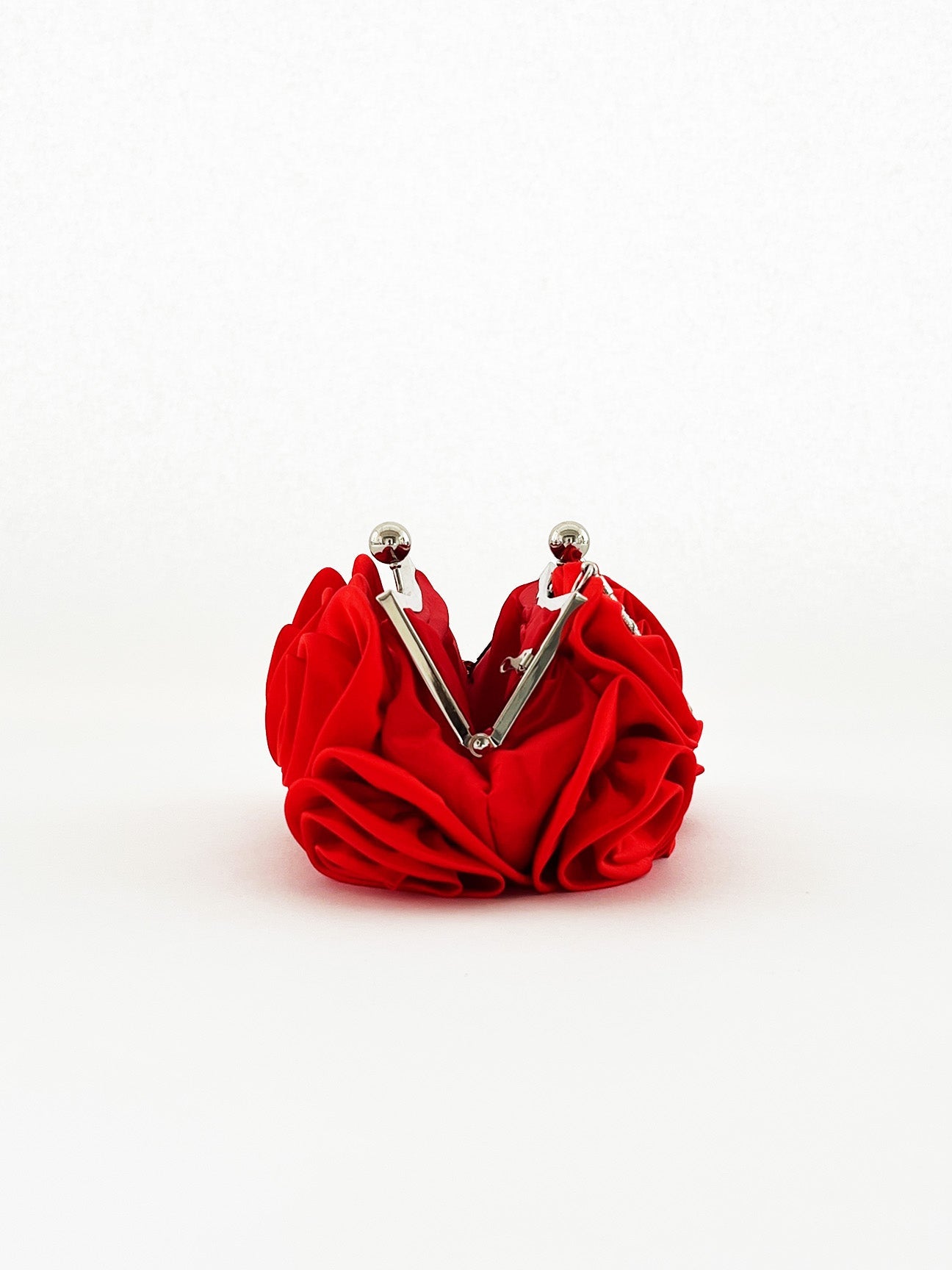 3D Rose Clutch Bag In Red HB331504