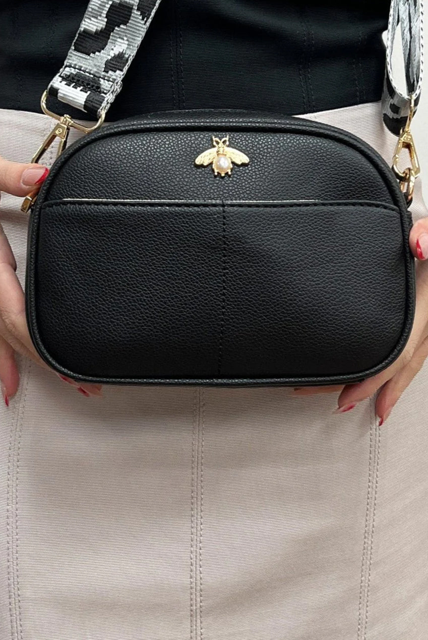 Bee Embellished  Cross Body Bag HB340902