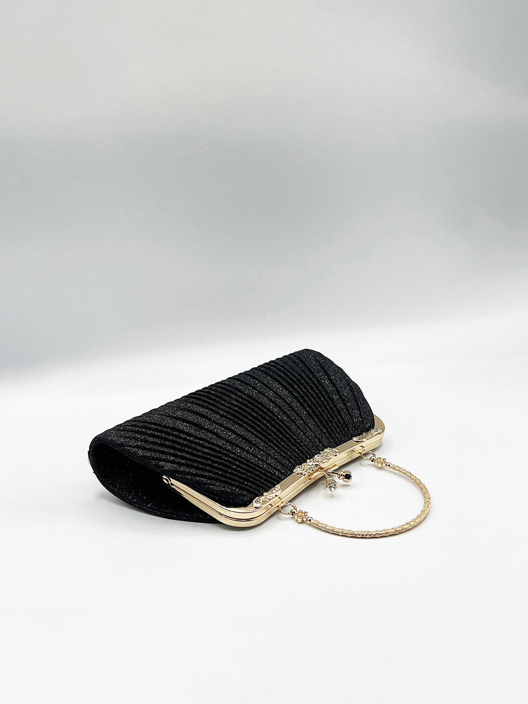 Glitter Metallic Fibre Clutch Bag HB360002