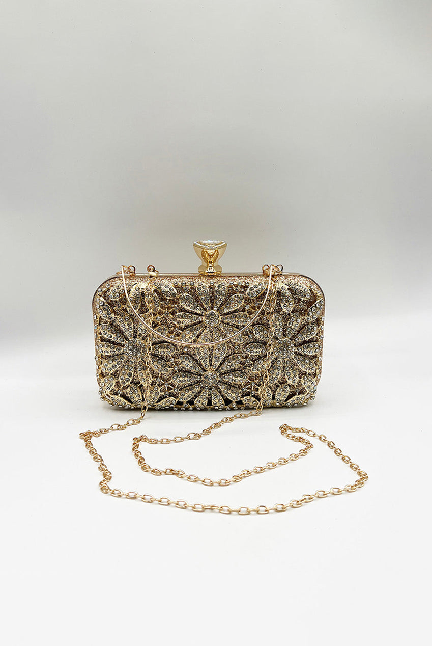 Daisy Embellished Clutch Bag HB360124