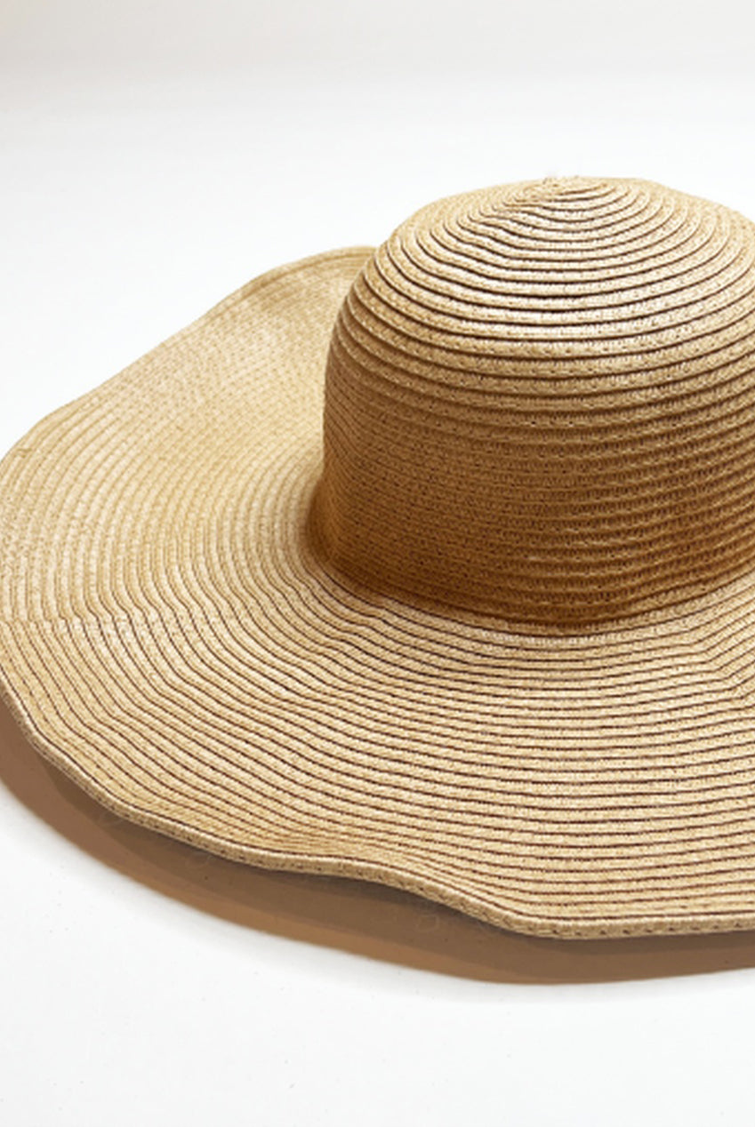 Oversized Straw Summer Hat HW313728