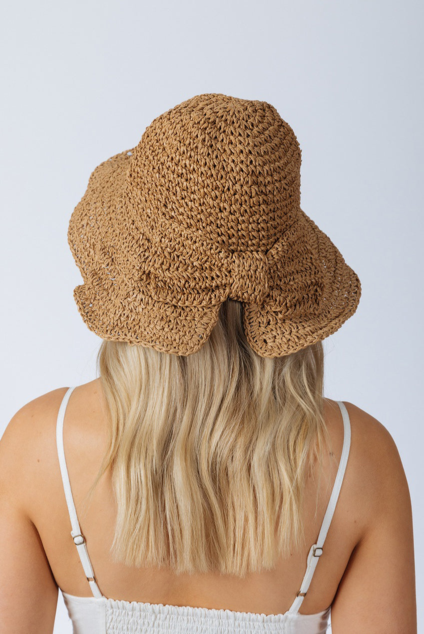 Bowknot Straw Sun Hat HW320128
