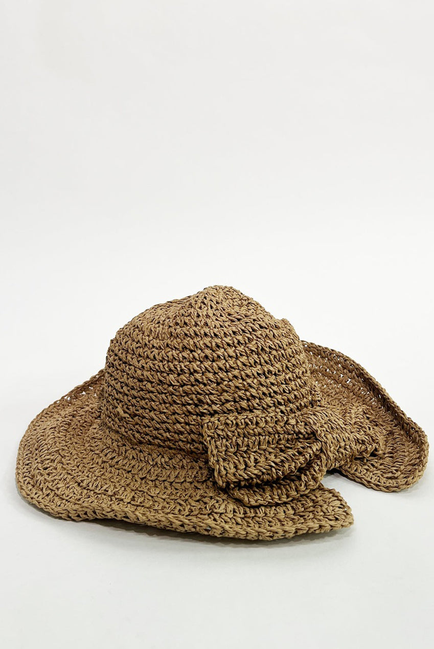 Bowknot Straw Sun Hat HW320128