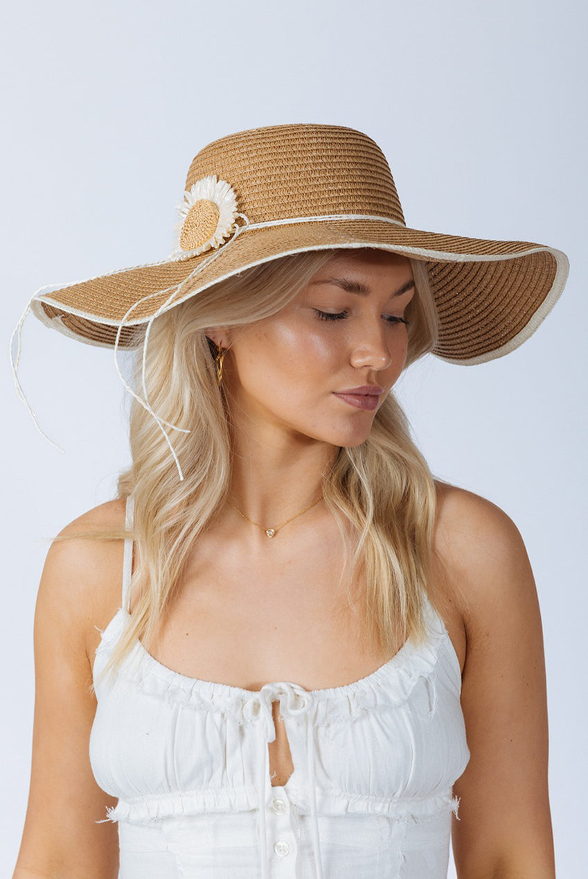 Sunflower Straw Sun Hat HW320228