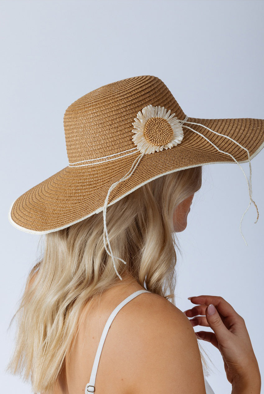 Sunflower Straw Sun Hat HW320228