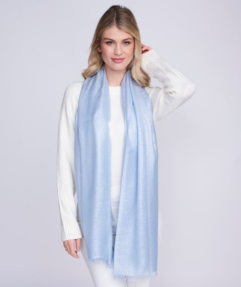Hallie Scarf - Baby Blue by Pia Rossini