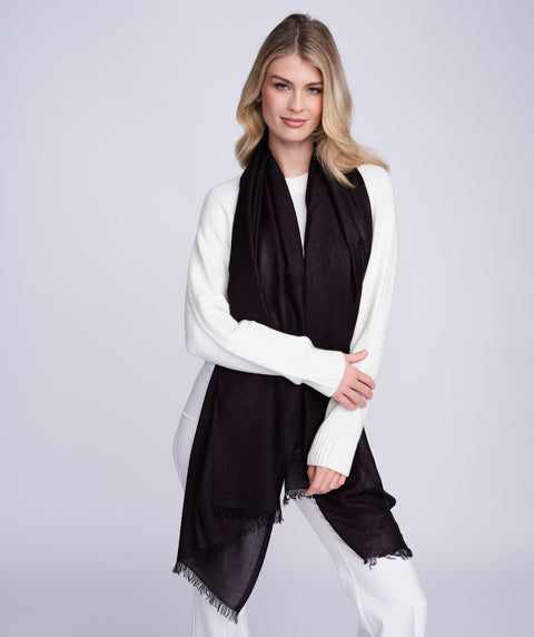 Hallie Scarf - Black by Pia Rossini