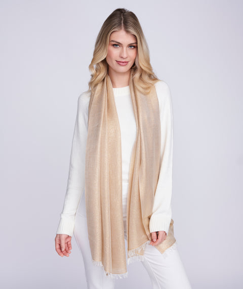 Hallie Scarf - Gold by Pia Rossini