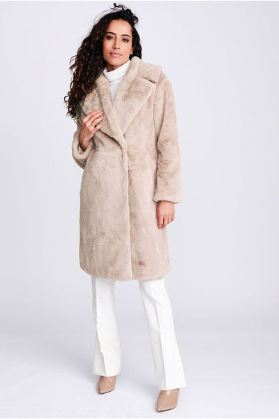 Champagne - Hepburn Coat - Champagne by Pia Rossini
