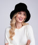 Hepburn Hat - Black by Pia Rossini
