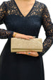 Rhinestone Embellished Clutch Bag by Double Second