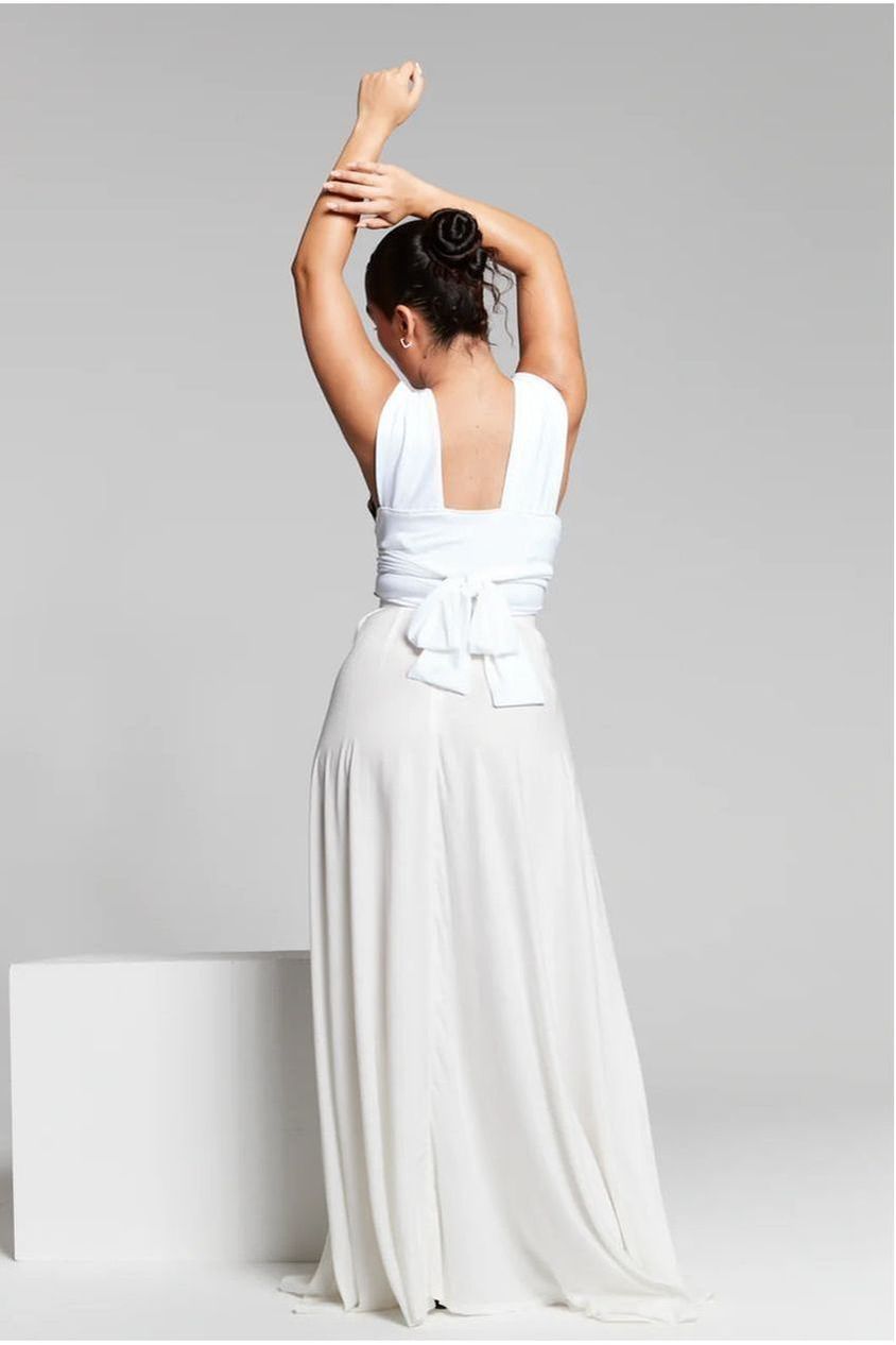 Isla Ivory Multiway Tie Top INF20221