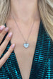 Starry Heart Necklace In Silver - Gift Boxed by SVNX