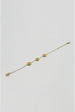 Floral Bracelet In Gold by SVNX