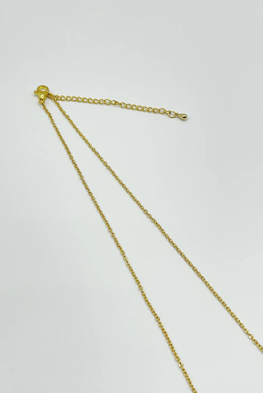 Diamante Halo Necklace & Earrings Set In Gold With Gift Box JE413024