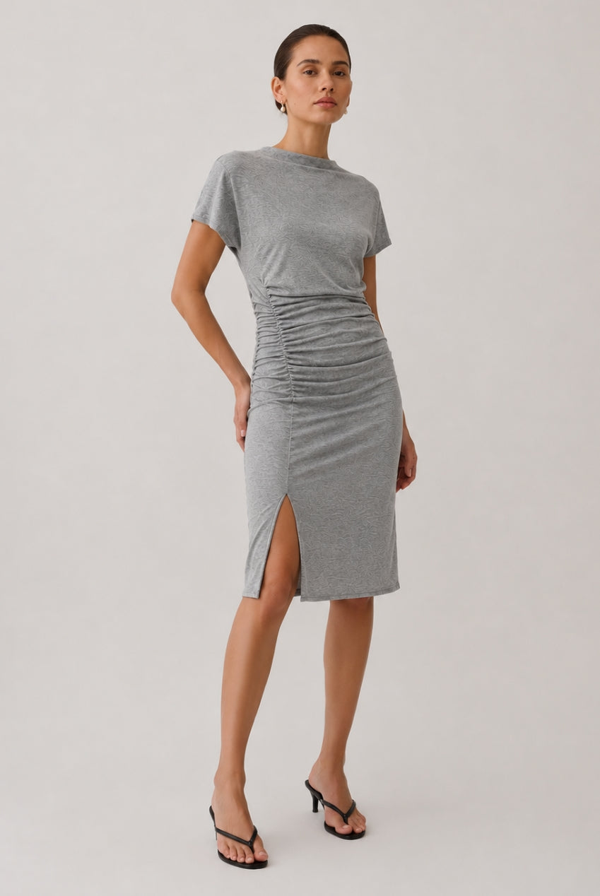 Kayden Grey Jersey TShirt Dress KAY-GREY-DRESS