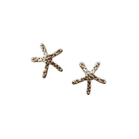 Last True Angel Starfish Earring In Gold