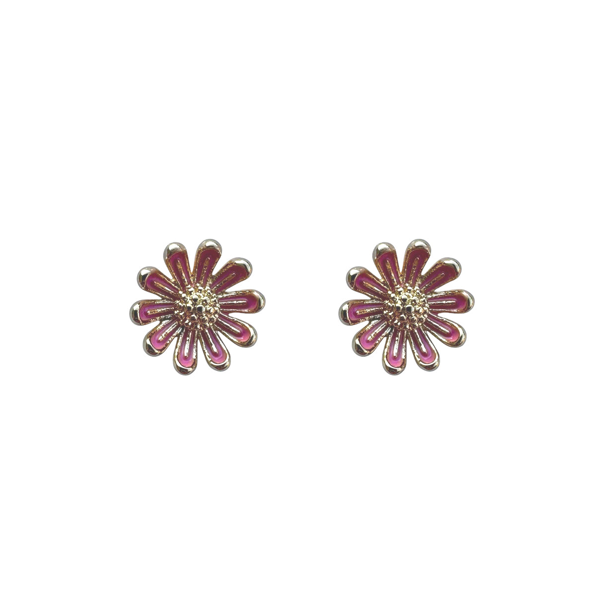 Daisy Earring In Pink LES06P