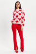 Red Heart Jumper by Liquorish