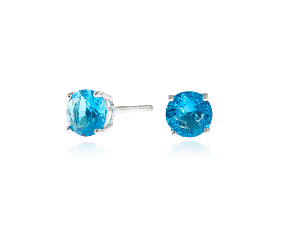 Lana 6mm Sapphire Earrings 480422R017