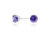 Lana 6mm Violet Earrings by Cachet London
