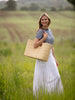 The Safi Large Basket Tote by Berber Leather