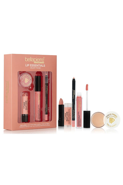 Rose - Lip Essentials Kit - Velvet Rose by Bellapierre