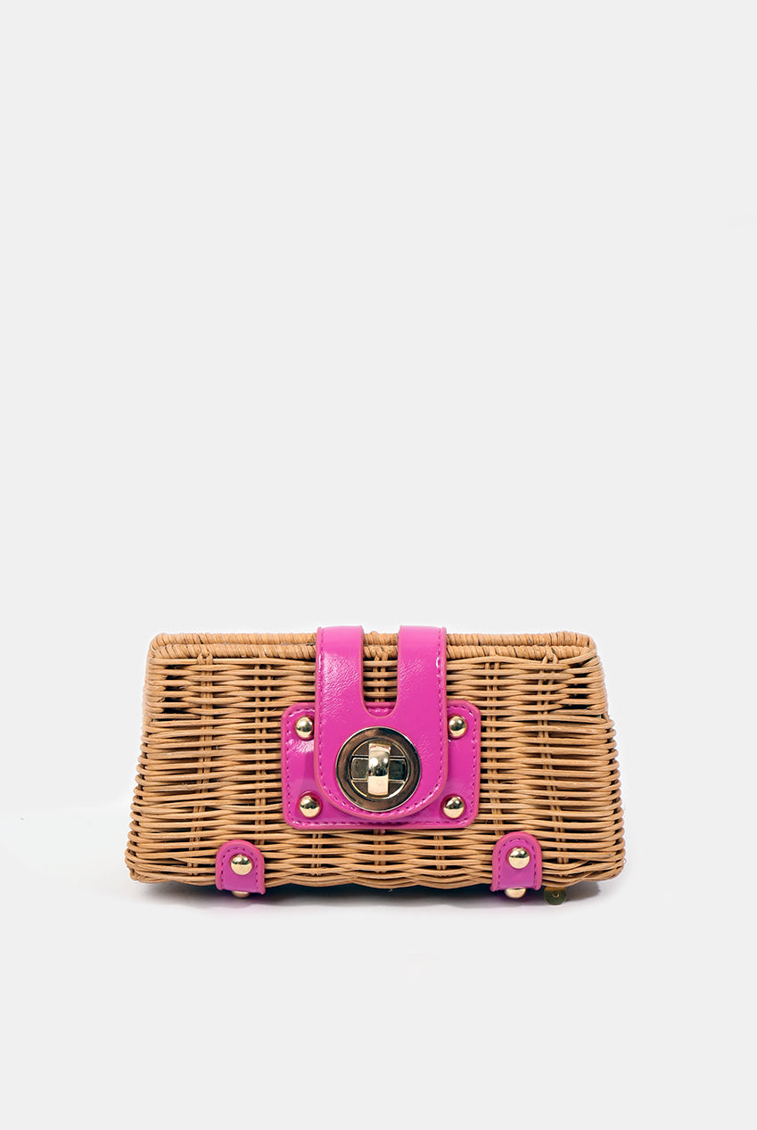 Lulu Clutch Bag - Hot Pink LUL001-PIN008