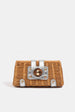 Lulu Clutch Bag - Silver by Pia Rossini