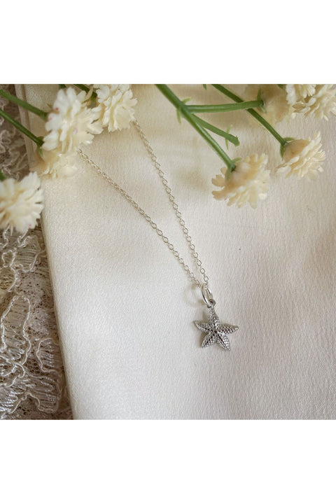 Luminara Silver Starfish Necklace LUMINARA04