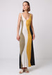 Angeleye Soft Knit Sleeveless Maxi Dress In Abstract Multi Print